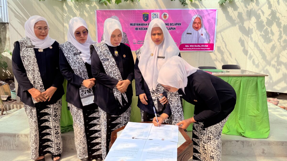 Windi Diawaroh Terpilih Ketua IBI Ranting Tulung Selapan Periode 2026–2031