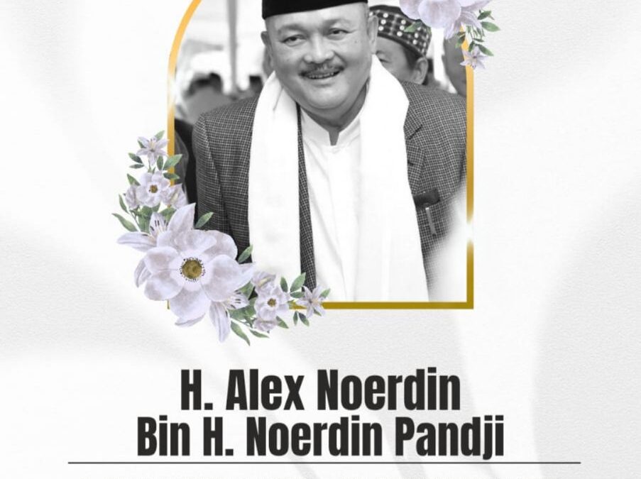 Mantan Gubernur Sumsel Dua Periode Alex Noerdin Meninggal Dunia