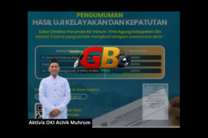 Penunjukan Direktur Perumda Tirta Agung OKI Jadi Perhatian Publik