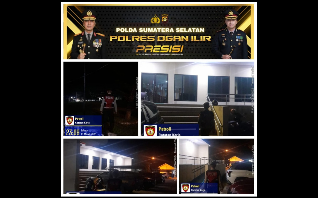 Sat Samapta Polres Ogan Ilir Tingkatkan Patroli di Bulan Ramadhan, Pastikan Tidak Ada Gangguan Kamtibmas dan Sampaikan Himbauan kepada Masyarakat