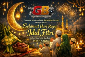 GerbangBerita.com Ucapkan Selamat Hari Raya Idul Fitri 1447 H / 2026 M