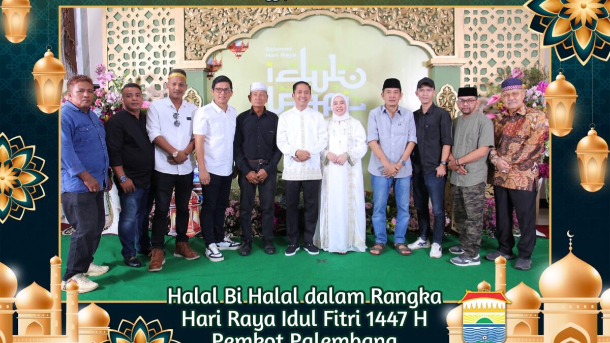 Pengurus Forum Cakar Sriwijaya Silaturahmi Strategis Dirumah Kediaman Walikota Palembang