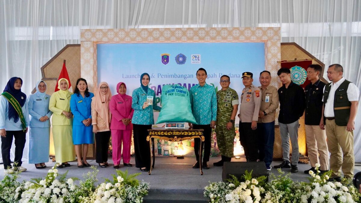 TP PKK dan Pemkab OKI Gagas Bank Sampah, Ubah Sampah Jadi Bernilai Ekonomi