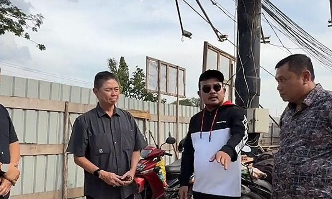 Wawako Palembang Sidak Bangunan di Jalan Demang Lebar Daun