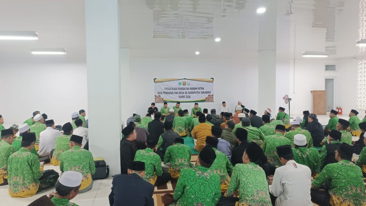 MUI Kabupaten Sukabumi Gelar Sosialisasi Hukum Fatwa bagi Pengurus Desa