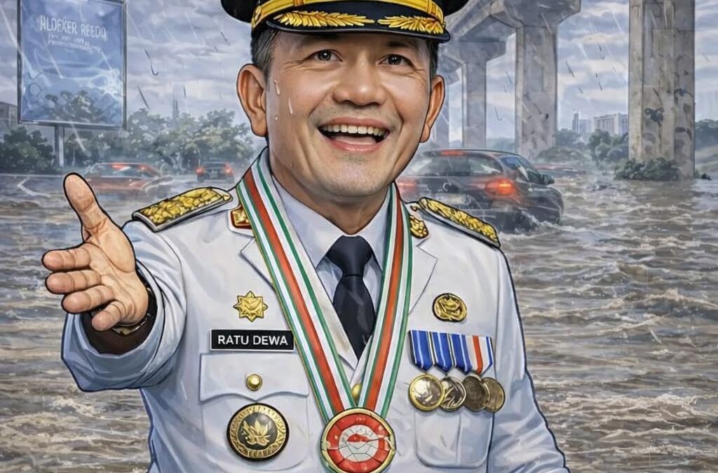 Banjir Melanda Usai Hujan, Forum Cakar Sriwijaya Soroti Penutupan Parit oleh Pengusaha