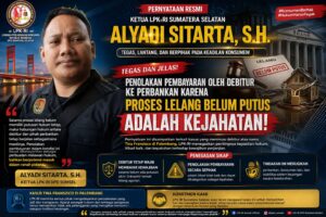 Ketua LPK-RI Sumsel Tegaskan Penolakan Pembayaran oleh Debitur dalam Proses Lelang Belum Inkracht Adalah Kejahatan