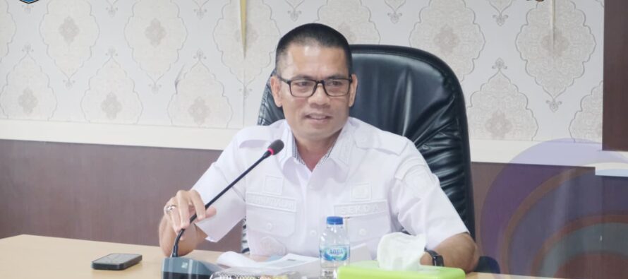 SEKRETARIS DAERAH OKU SELATAN PIMPIN RAPAT KOORDINASI TINDAK LANJUT ATENSI KPK RI TERKAIT CAPAIAN IKPD MCSP TAHUN 2025