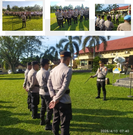 Kapolres Ogan Ilir Tekankan Peran Polri Sebagai Penyaring Informasi dan Penguatan Kepercayaan Publik Jelang Hut Bhayangkara