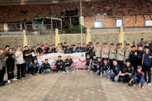 Kapolsek Ilir Barat I Perkuat Barisan , Ormas dan Warga Diajak Jaga Kamtibmas