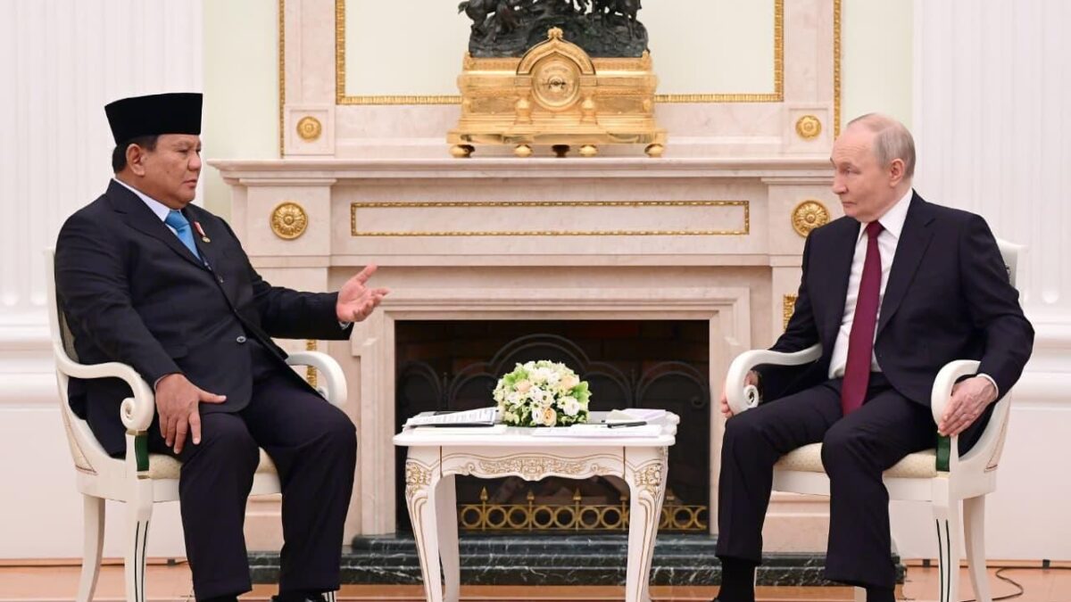 Presiden Prabowo dan Presiden Putin Perkuat Arah Baru Kemitraan Strategis Indonesia–Rusia