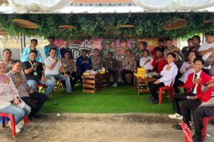 Resmikan Kedai BBK, Kapolres Ogan Ilir Ngopi Bareng Mahasiswa Perkuat Sinergi