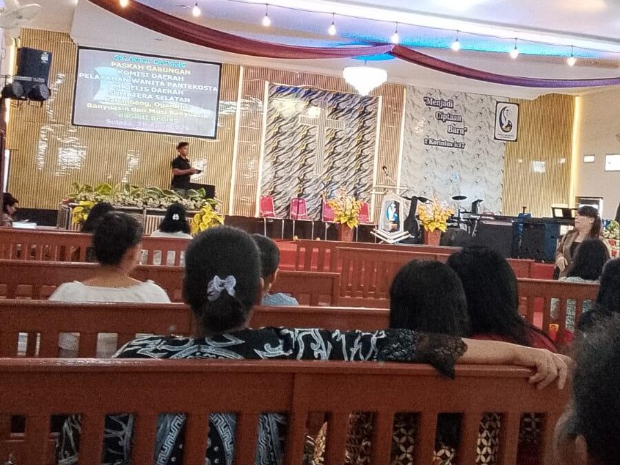 ” Selamat Datang Paskah ” Gabungan Komisi Daerah Pelayanan Wanita Pantekosta Majelis Daerah Sumsel