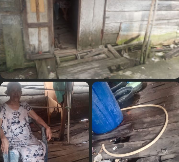 Tiga Tahun Menunggu Bantuan, Janda di Palembang Hidup di Rumah Nyaris Ambruk