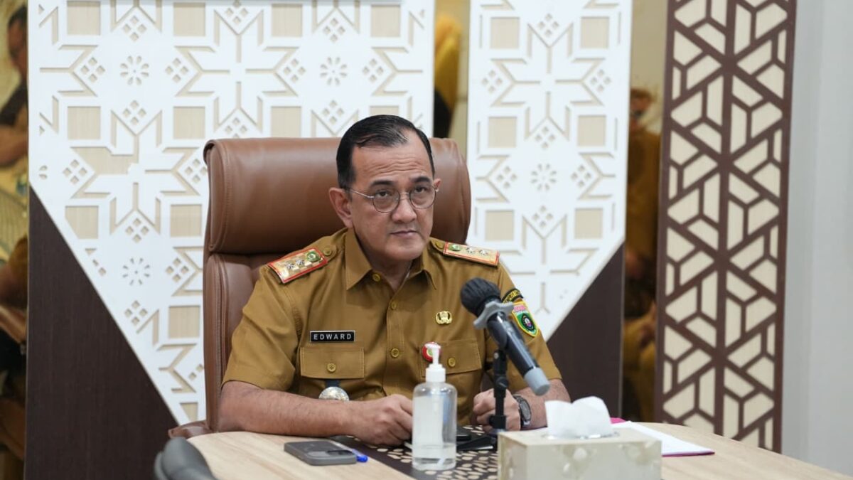 Sekda Sumsel Edward Candra Ikuti Rakornas Pengendalian Inflasi 2026 dan Evaluasi Program 3 Juta Rumah