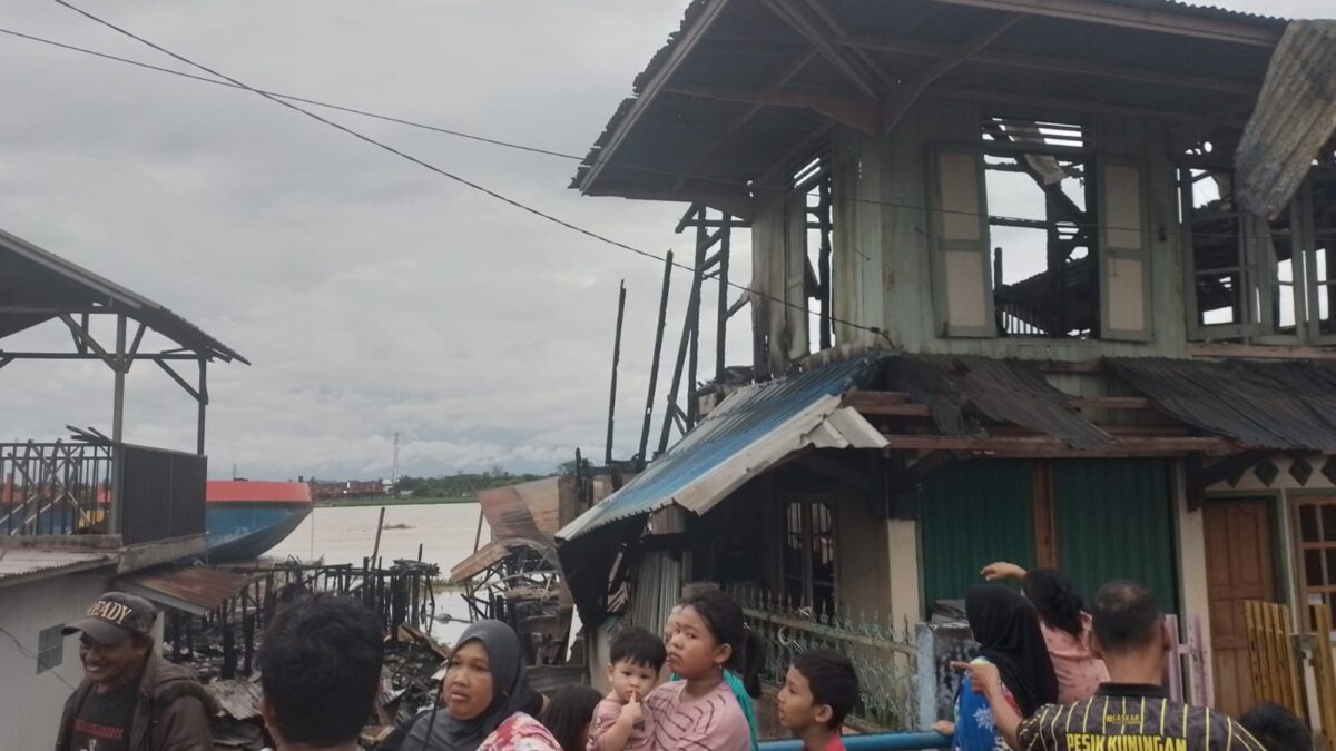 Kejadian Kebakaran di Kelurahan 1 Ilir, Palembang Membuat Kesedihan Para Korban