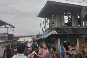 Kejadian Kebakaran di Kelurahan 1 Ilir, Palembang Membuat Kesedihan Para Korban