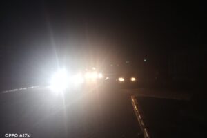 Lampu Jalan di Jalur Bandara SMB II Padam, Pengendara Keluhkan Jalan Gelap dan Rawan Kejahatan