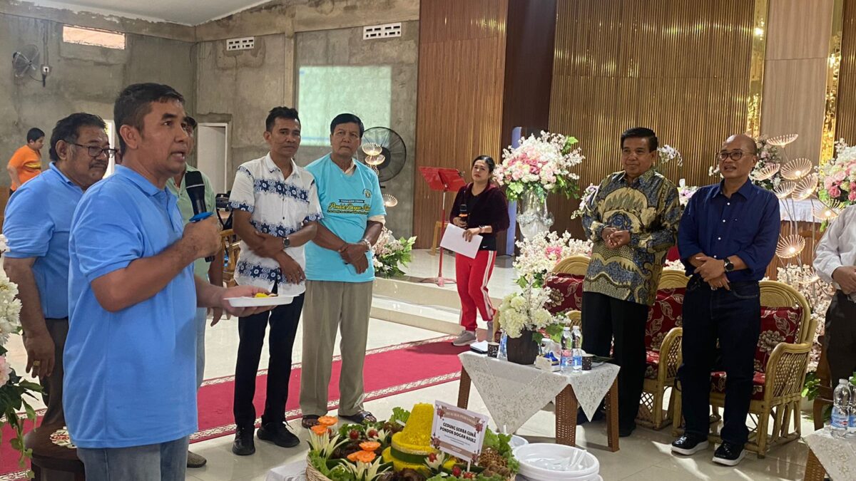 Syukuran Gedung Serbaguna Pondok Dogan Nauli Digelar Meriah di Talang Kelapa