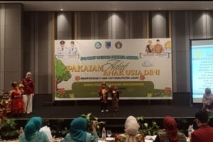 Lomba Pakaian Adat Anak Meriahkan HUT ke-157 Kabupaten Lahat