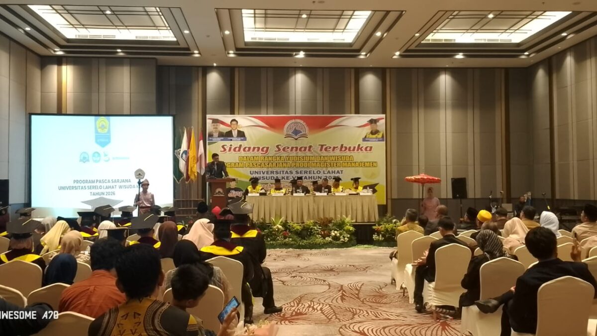 Universitas Serelo Lahat Wisuda 28 Lulusan Magister Manajemen Angkatan VI Tahun 2026
