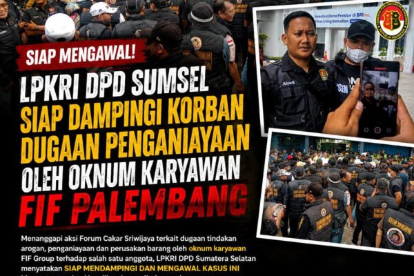 LPKRI DPD Sumsel Siap Kawal Dugaan Pelanggaran Konsumen dalam Kasus FIF Palembang