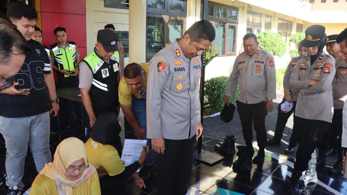 Polres Ogan Ilir Laksanakan Program Pengendalian Berat Badan Personel