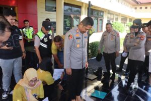 Polres Ogan Ilir Laksanakan Program Pengendalian Berat Badan Personel