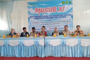 Musyawarah XI FOMAKSI KKMA Cicurug Bahas Evaluasi dan Penguatan Organisasi Siswa Madrasah