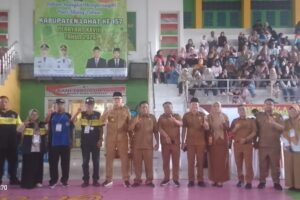 Festival Marching Band HUT ke-157 Kabupaten Lahat Resmi Digelar, Puluhan Sekolah Tampilkan Kreativitas Terbaik