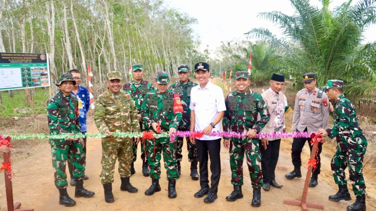 TMMD ke-128 Rampungkan Infrastruktur Dasar, Perkuat Ketahanan Pangan