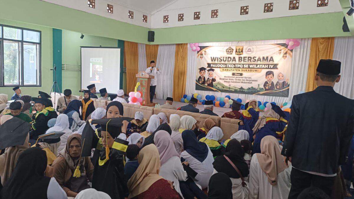 Asda Kabupaten Sukabumi Apresiasi Wisuda Bersama PAUDQU–TKQ–TPQ–TQA Wilayah IV
