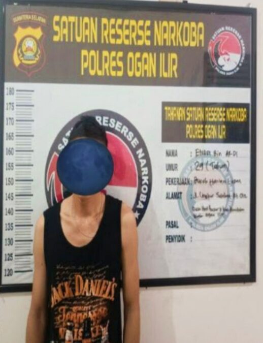Satres Narkoba Polres Ogan Ilir Sita 17 Paket Shabu di Wilayah Pemulutan