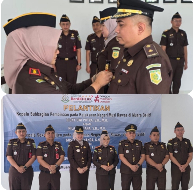 Rio Purnama :  Siap Bersinergi dan Amankan Program Kejaksaan di Kabupaten Musi Rawas