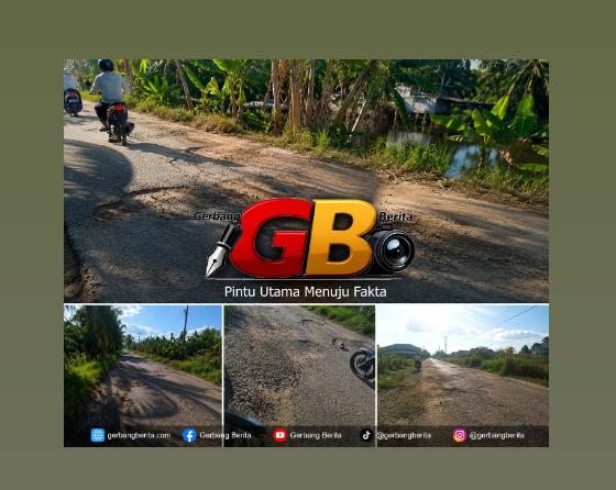 Jalan Srinanti–Pedamaran Rusak, Warga Tagih Janji Kampanye Bupati OKI