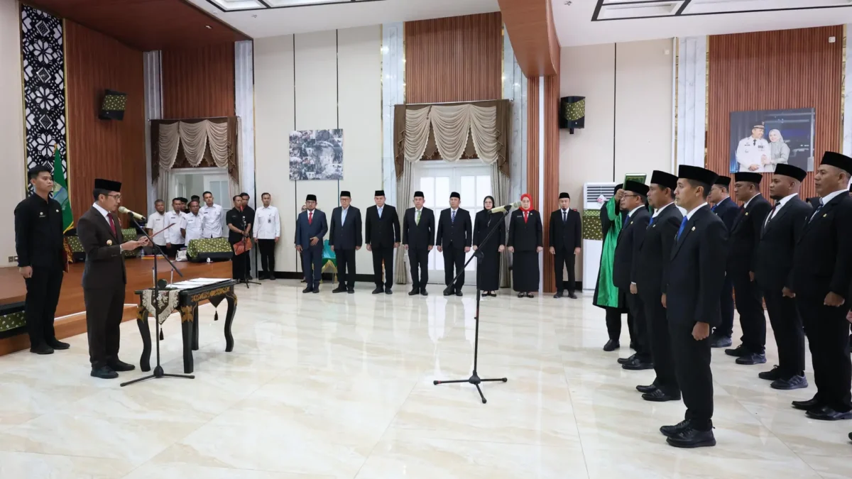 Wali Kota Palembang Lantik 19 Pejabat Eselon II, III, dan IV