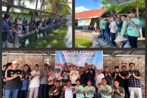 Ratu Dewa Buka Lomba Mancing Gurami, Peserta Rebutkan Ikan Terberat!