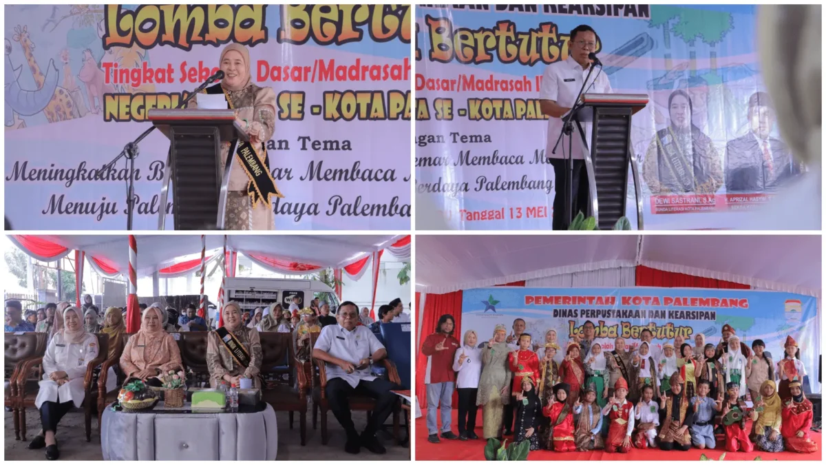 Pemkot Palembang Perkuat Budaya Literasi Lewat Lomba Bertutur SD/MI 2026