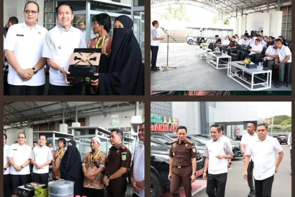 Pemkot Palembang Serahkan 6 Gerobak Bakso untuk Eks Napiter melalui Program Palembang Peduli