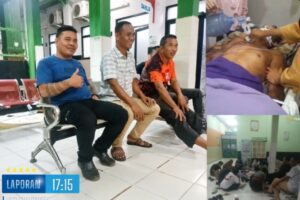Kades Curup Jenguk Warga yang Sakit di RS AK Gani Palembang, Wujud Kepedulian Pemimpin kepada Masyarakat