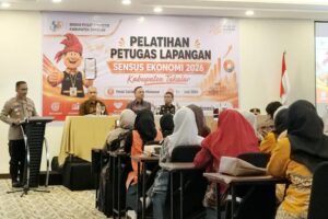 Ratusan Petugas Lapangan Ikuti Pembekalan Sensus Ekonomi 2026, Siap Sukseskan Pendataan di Kabupaten Takalar