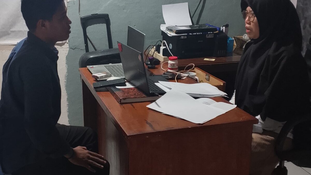 Petugas Pencacah Lapangan Sambangi Kantor Desa Bontokanang, Bangun Sinergi Sukseskan Sensus Ekonomi 2026