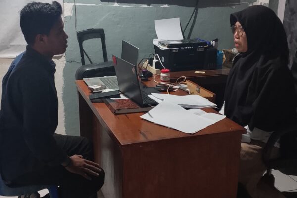 Petugas Pencacah Lapangan Sambangi Kantor Desa Bontokanang, Bangun Sinergi Sukseskan Sensus Ekonomi 2026