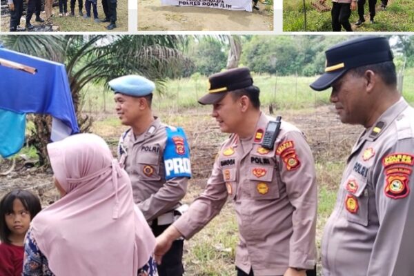 Semangat Kebersamaan dan Kepedulian, Sambut Hari Bhayangkara ke-80, Polsek Indralaya Salurkan Bantuan Sembako untuk Warga yang Membutuhkan