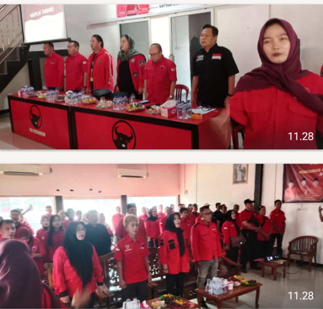 DPC PDI Perjuangan Lahat Gelar Fit and Proper Test Calon Pengurus PAC se- Kabupaten Lahat