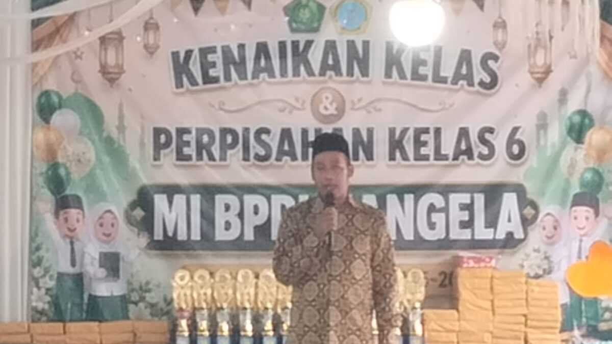 MPSI Indonesia Kabupaten Sukabumi Sampaikan Visi Pendidikan Berbasis Nilai Syarikat Islam pada Kegiatan Kenaikan Kelas MI BPPI Nangela