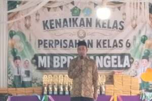 MPSI Indonesia Kabupaten Sukabumi Sampaikan Visi Pendidikan Berbasis Nilai Syarikat Islam pada Kegiatan Kenaikan Kelas MI BPPI Nangela