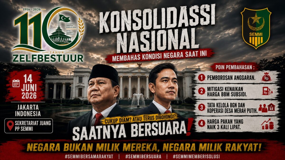 SEMMI Gelar Konsolidasi Nasional, Bahas Berbagai Isu Strategis Kebangsaan