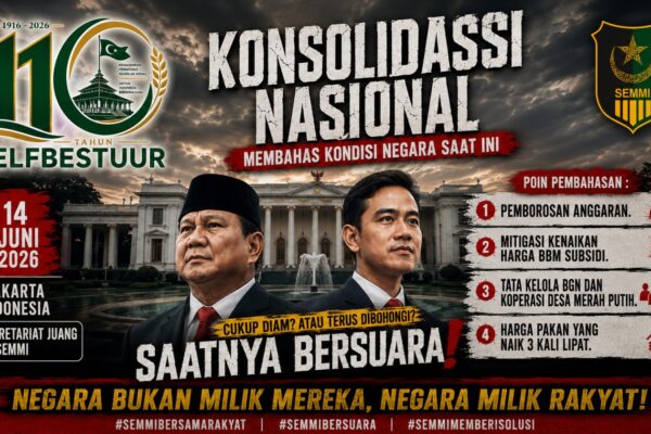 SEMMI Gelar Konsolidasi Nasional, Bahas Berbagai Isu Strategis Kebangsaan