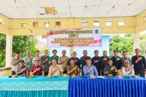 POLDA SUMSEL BERSAMA FORUM KEPALA DESA GELAR FGD DAN SOSIALISASI ANTISIPASI MENINGKATNYA KRIMINALITAS JALANAN/BEGAL